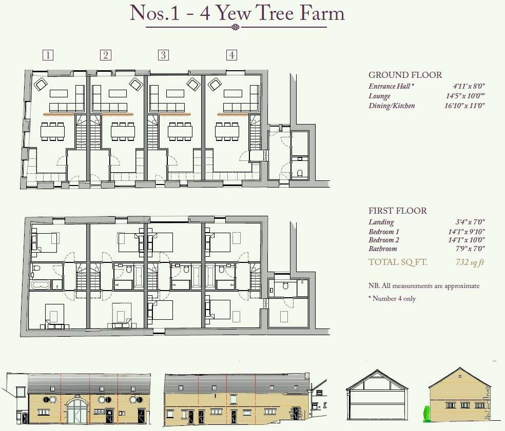 Yew Tree Farm, Plot 1, The Village, Farnley Tyas, Huddersfield floorplan