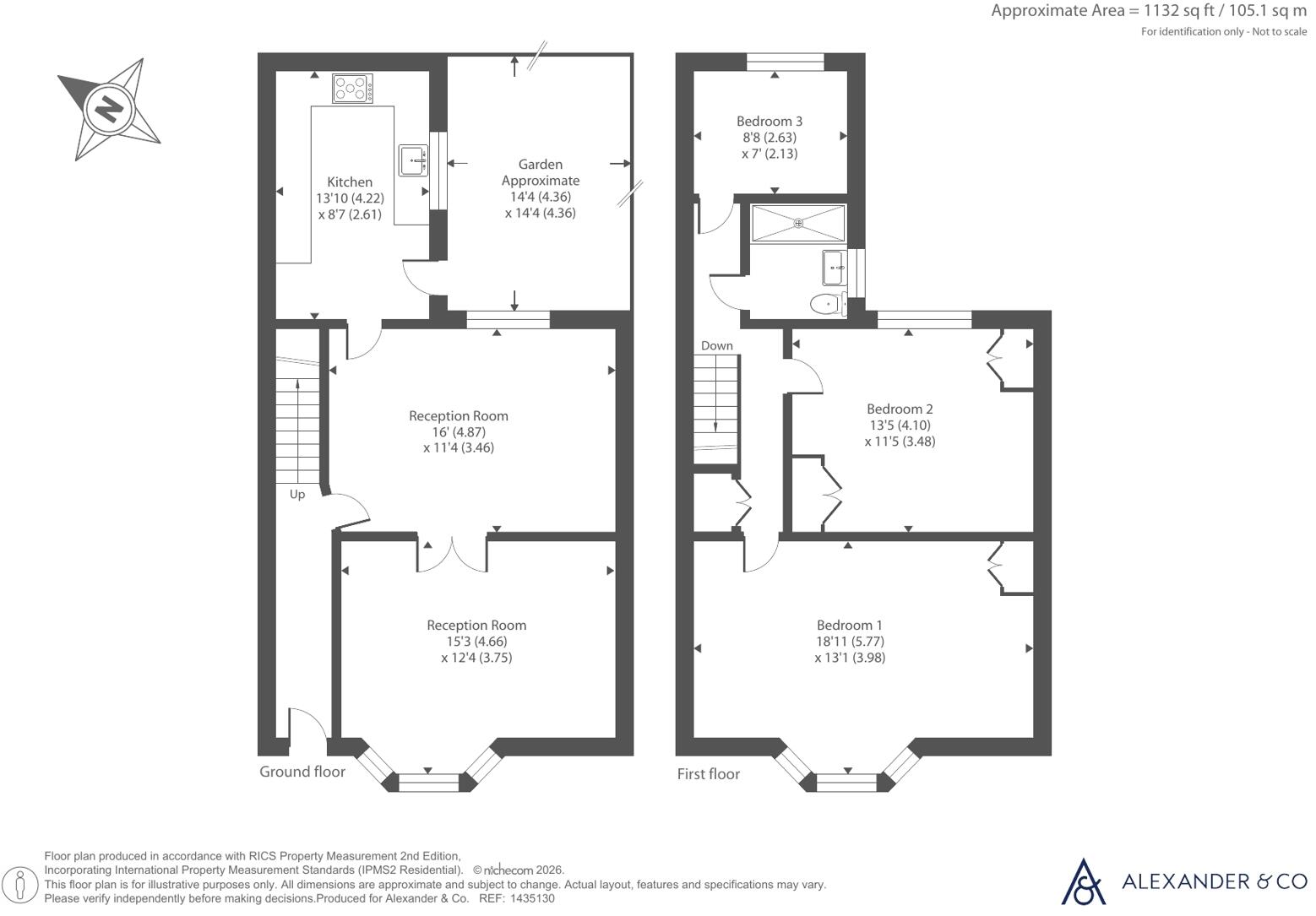 Princes Street, Dunstable, Bedfordshire floorplan