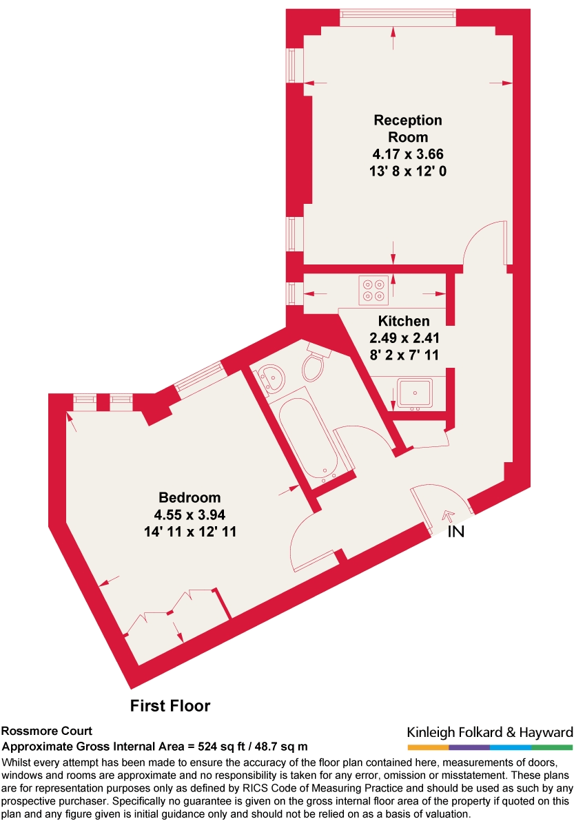 Park Road, Marylebone, London, NW1 floorplan