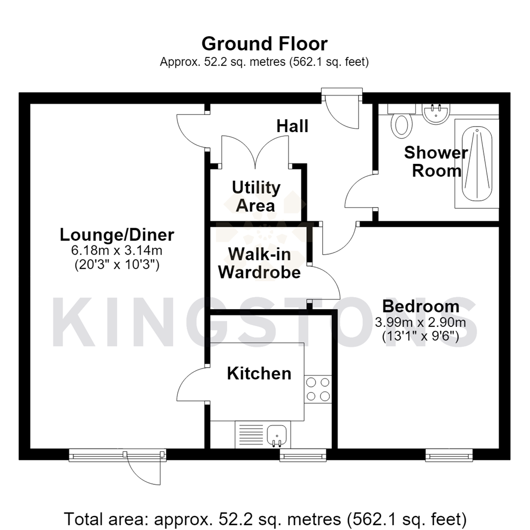 Spa Road, Melksham floorplan