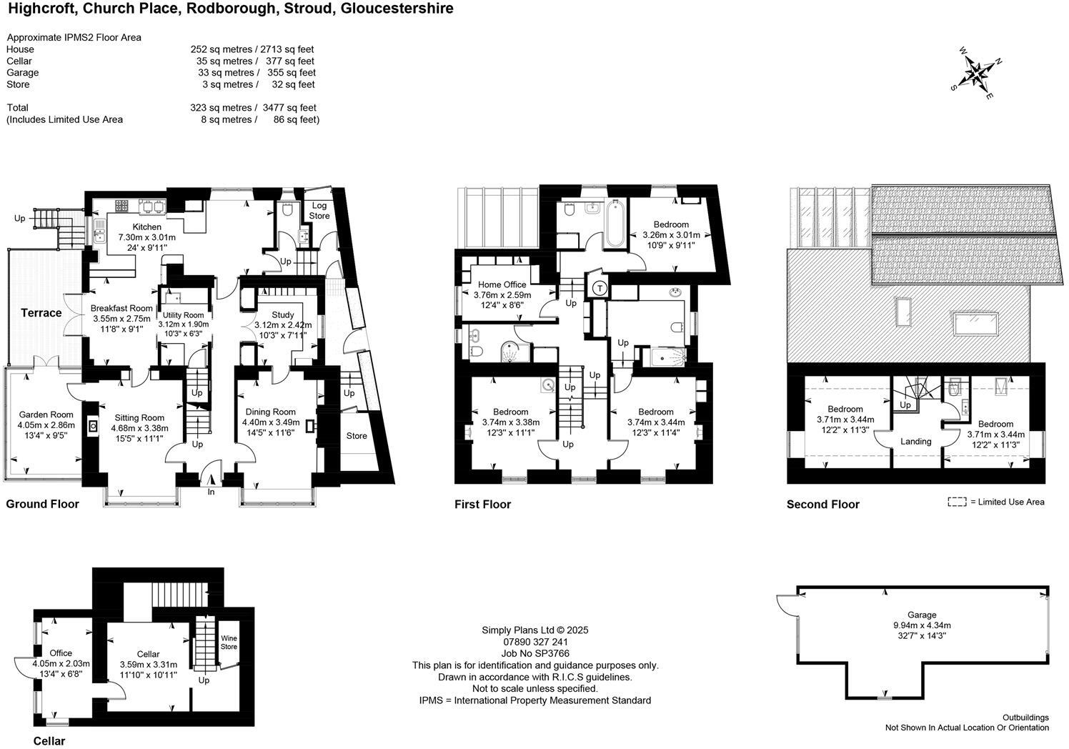 Rodborough, Stroud floorplan