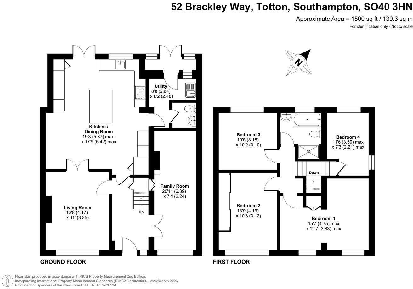Brackley Way, Totton, Southampton, SO40 floorplan