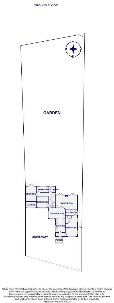 Southfield Close, Rufforth, York floorplan