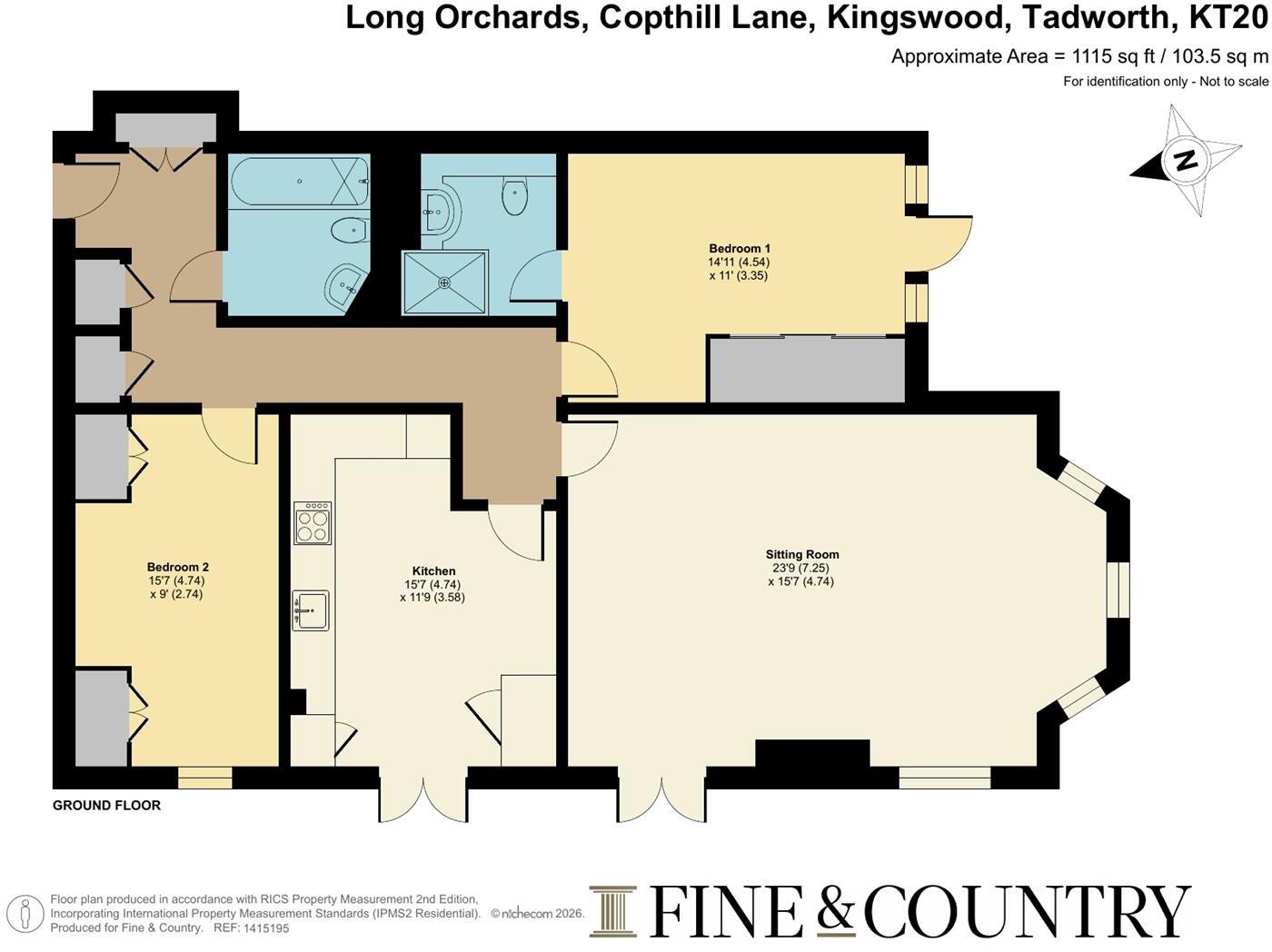 Copthill Lane, Kingswood floorplan