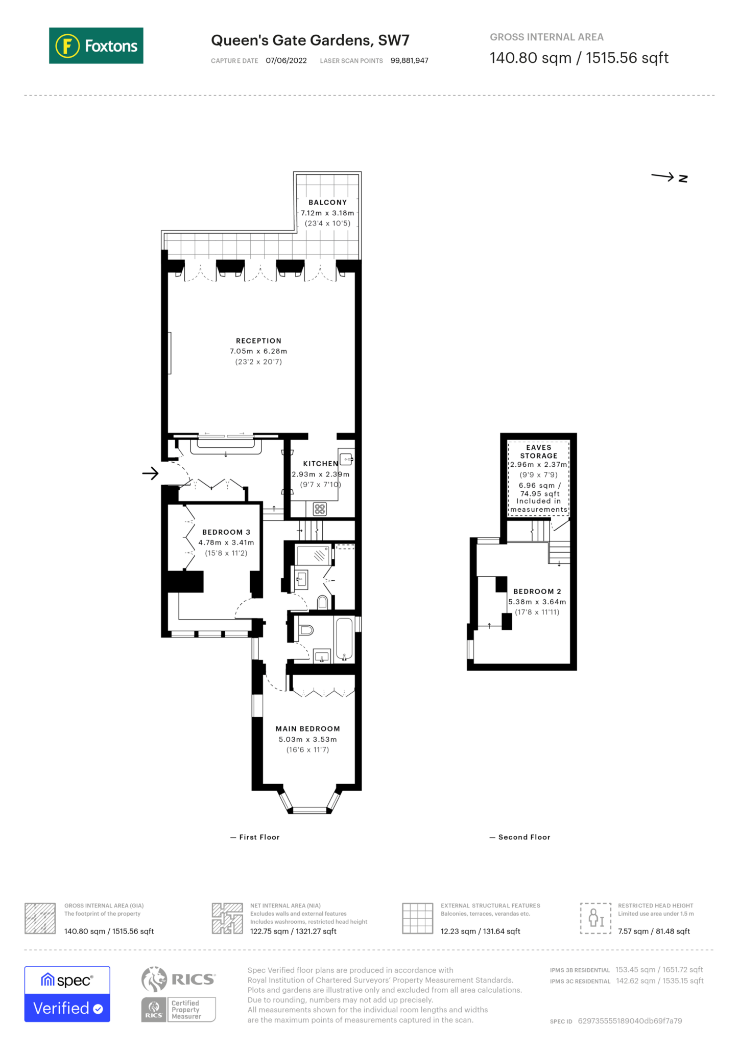 Queens Gate Gardens, South Kensington, London, SW7 floorplan
