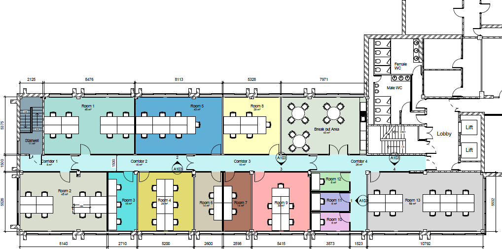 Floor plan 3rd floor flexible offices.PNG