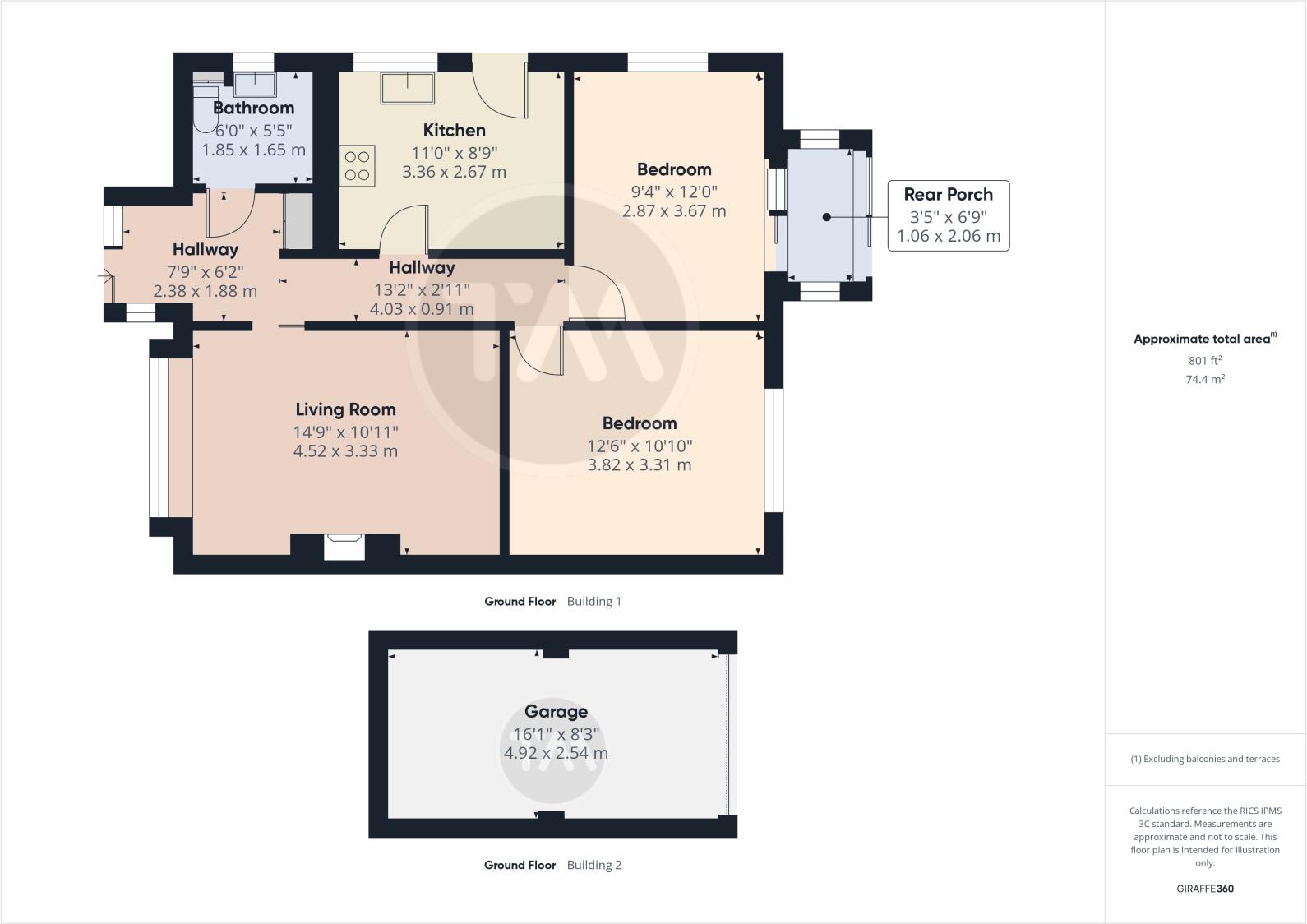 Greenfields, St. Neots, Cambridgeshire, PE19 floorplan