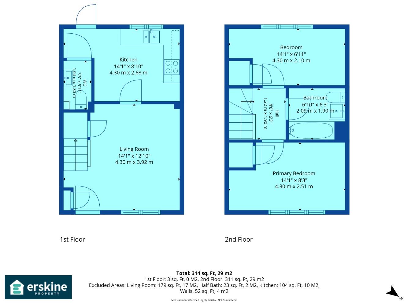 Shyramill Gardens, Danderhall, Midlothian, EH22 floorplan
