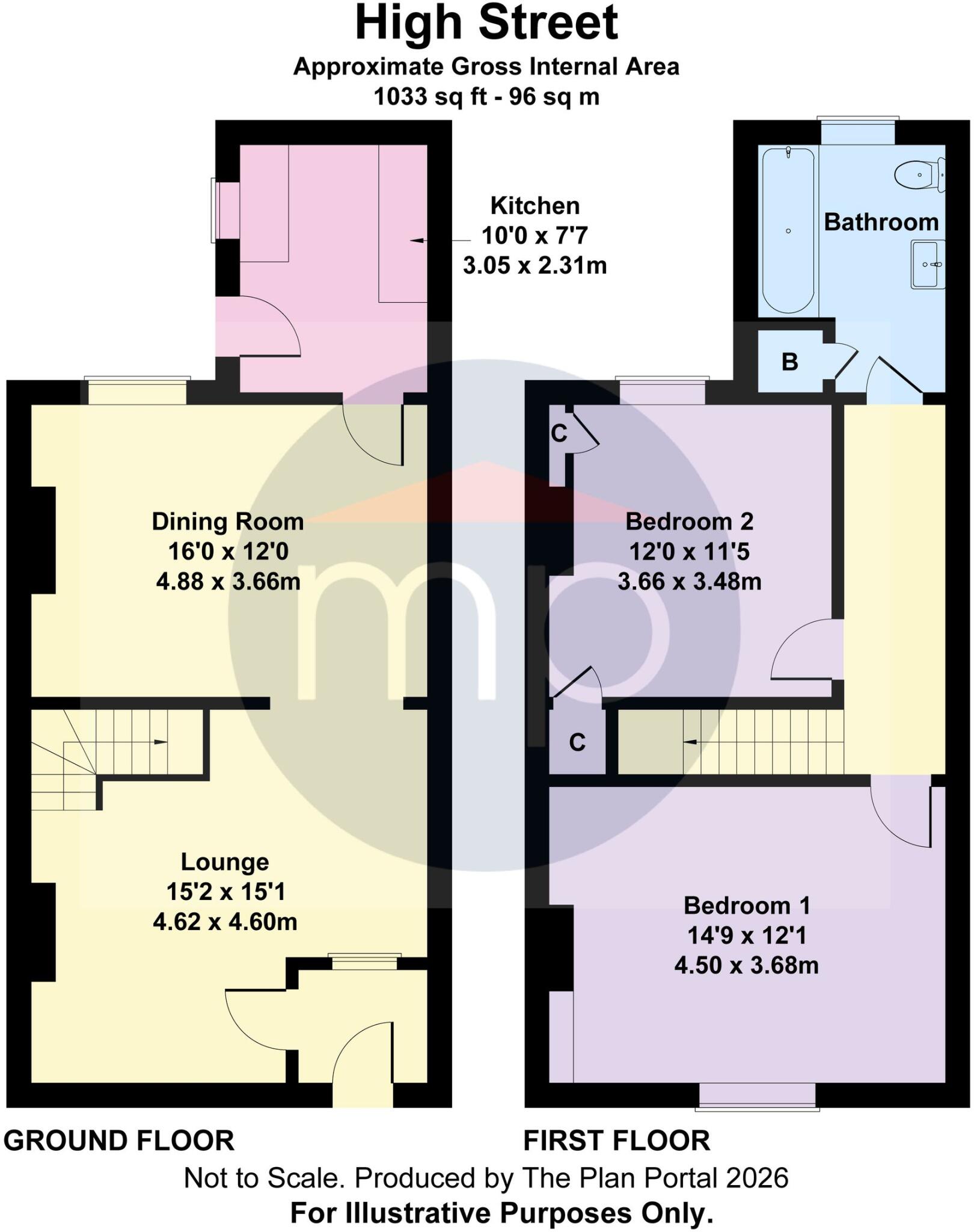 High Street, Wolviston, TS22 floorplan