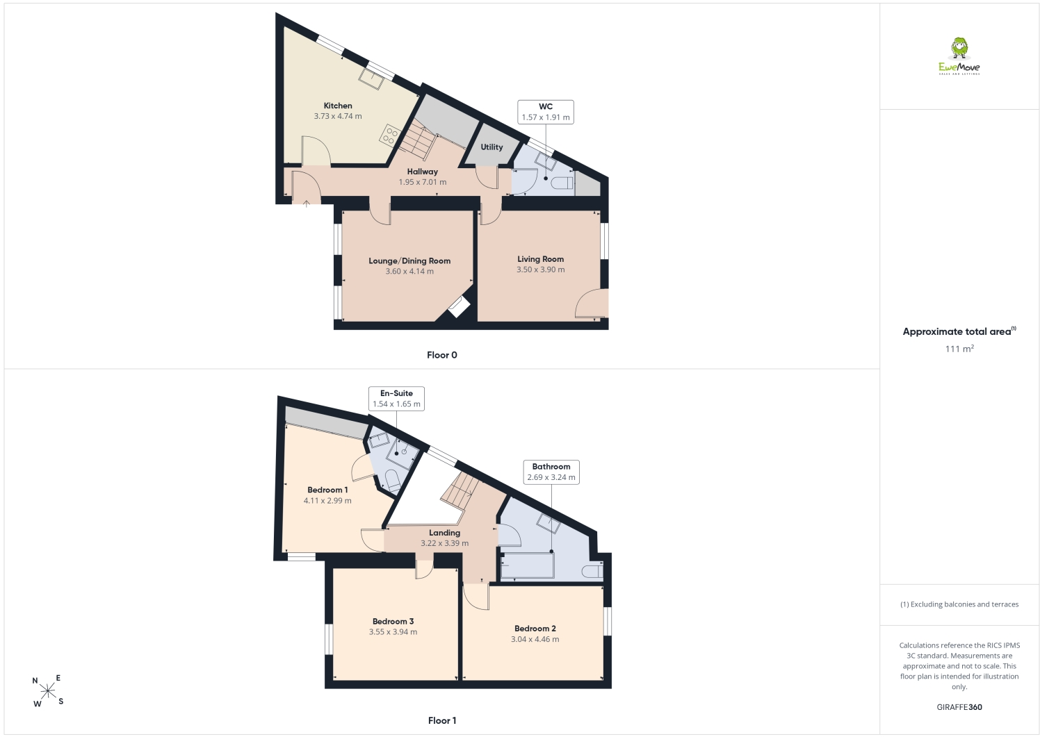 Laurel Farm Court, Elton, Chester, Cheshire, CH2 floorplan