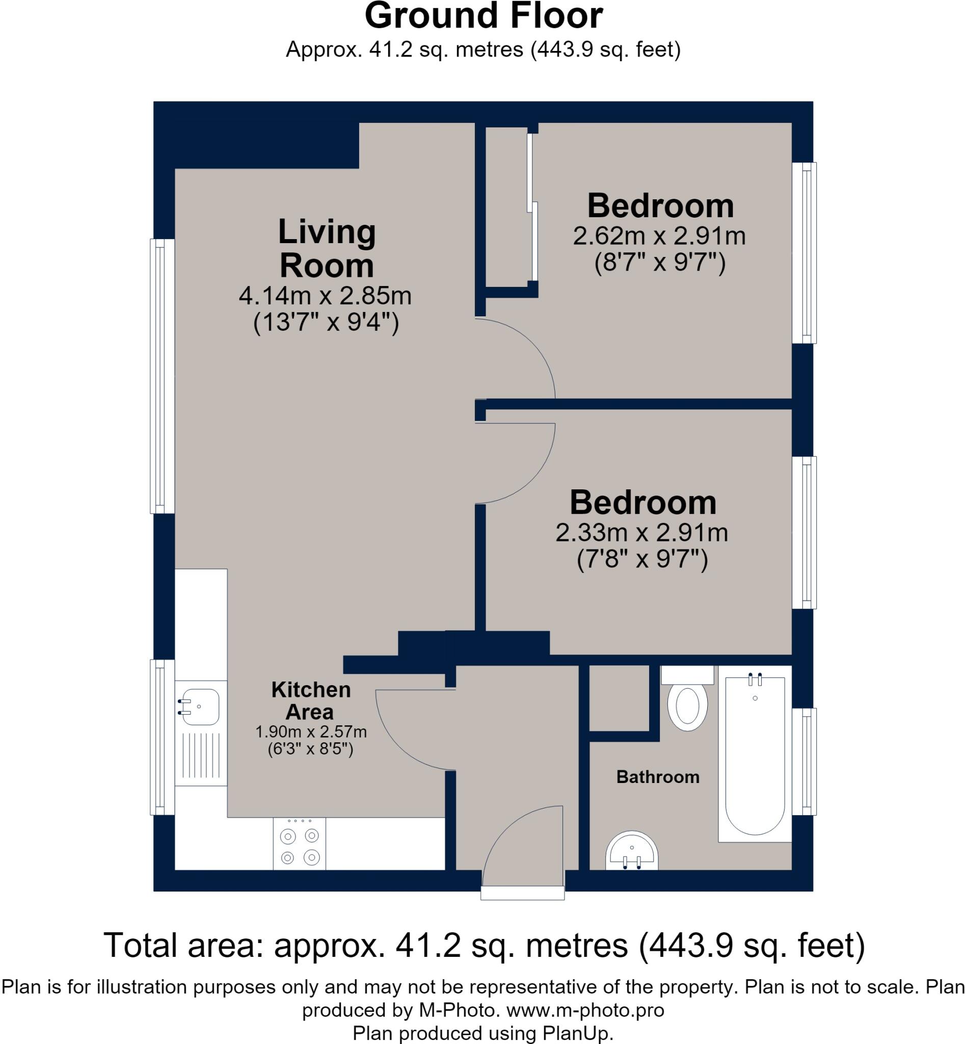 Pelham Court, Barleythorpe, Oakham, LE15 floorplan