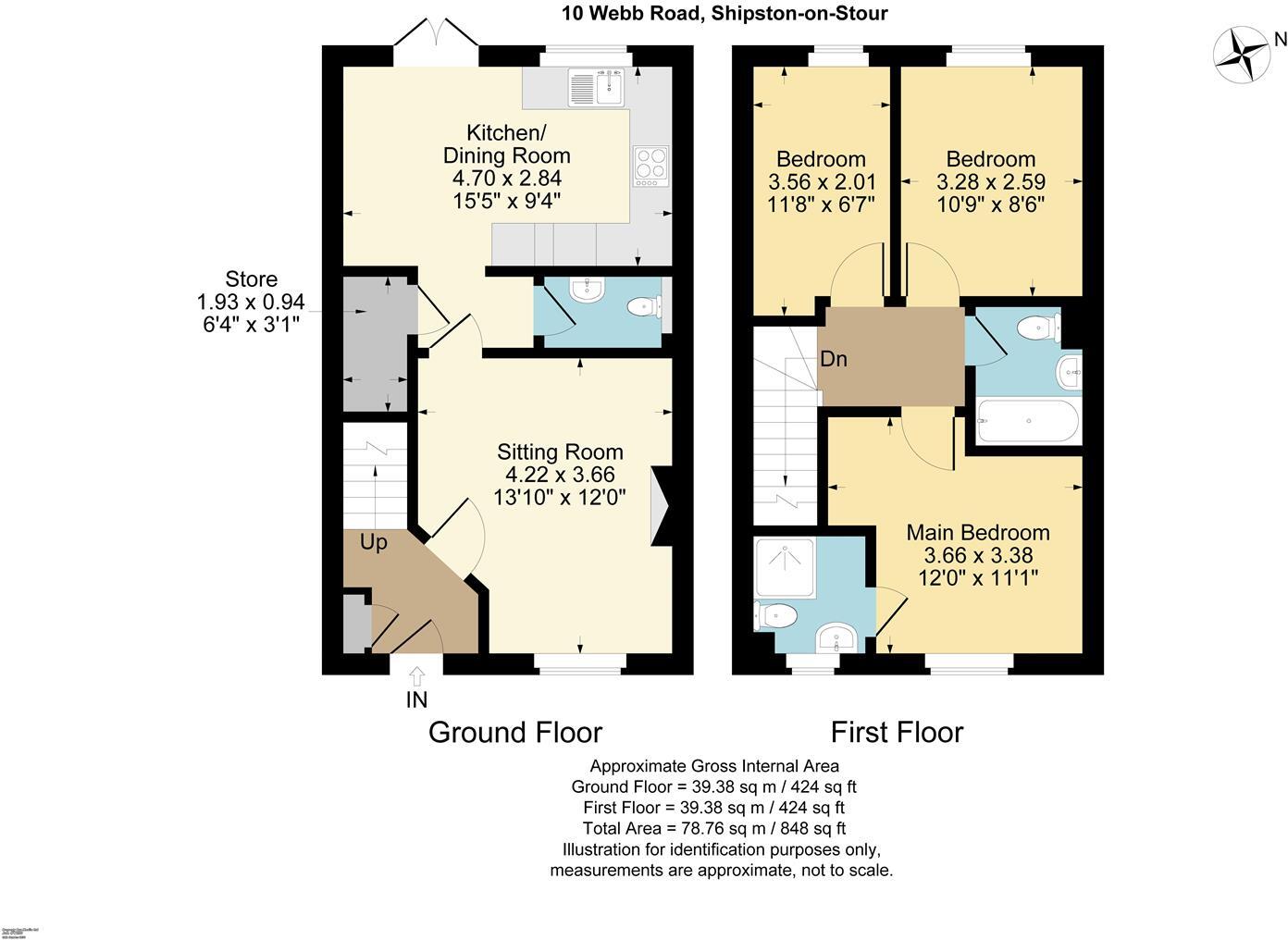 Webb Road, Shipston-on-Stour floorplan