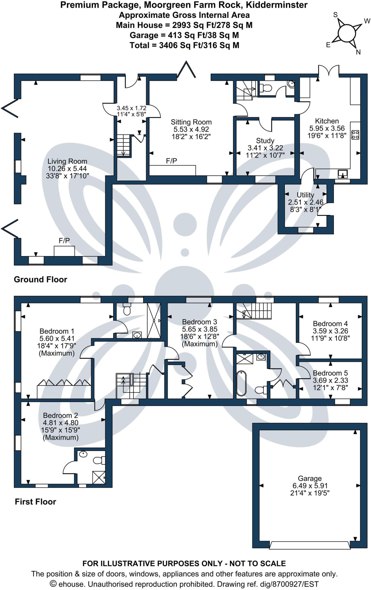 Rock, Kidderminster, DY14 floorplan