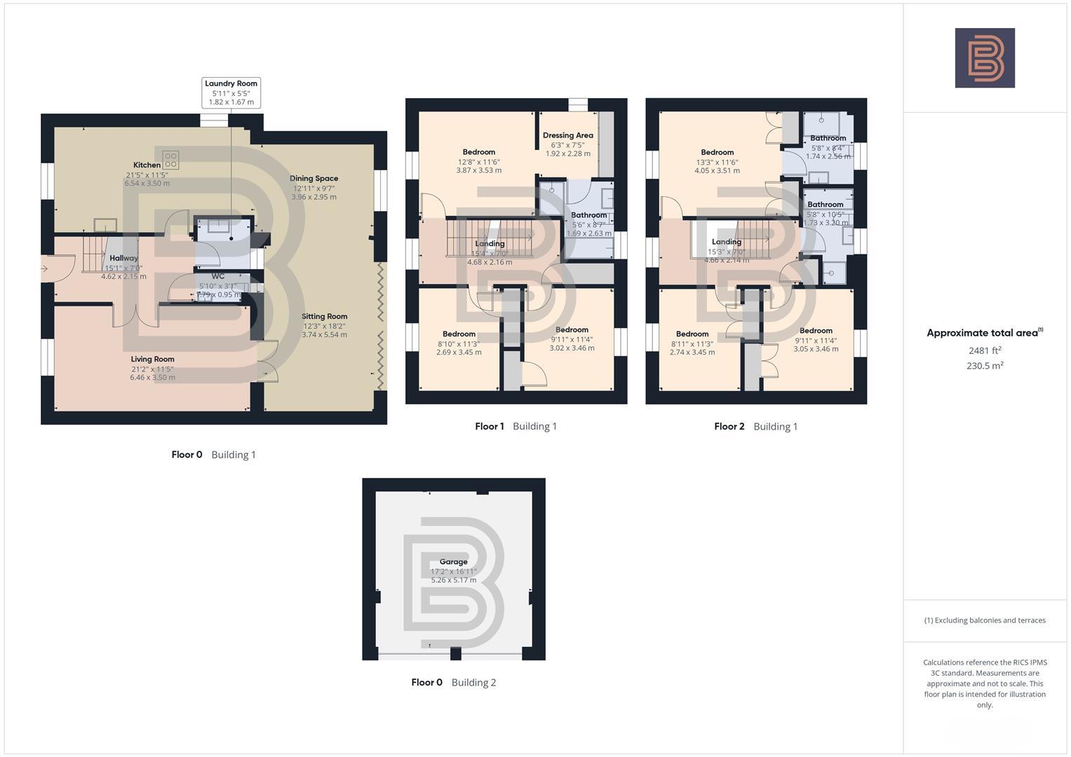 Linnet Close, Coton Park, Rugby floorplan