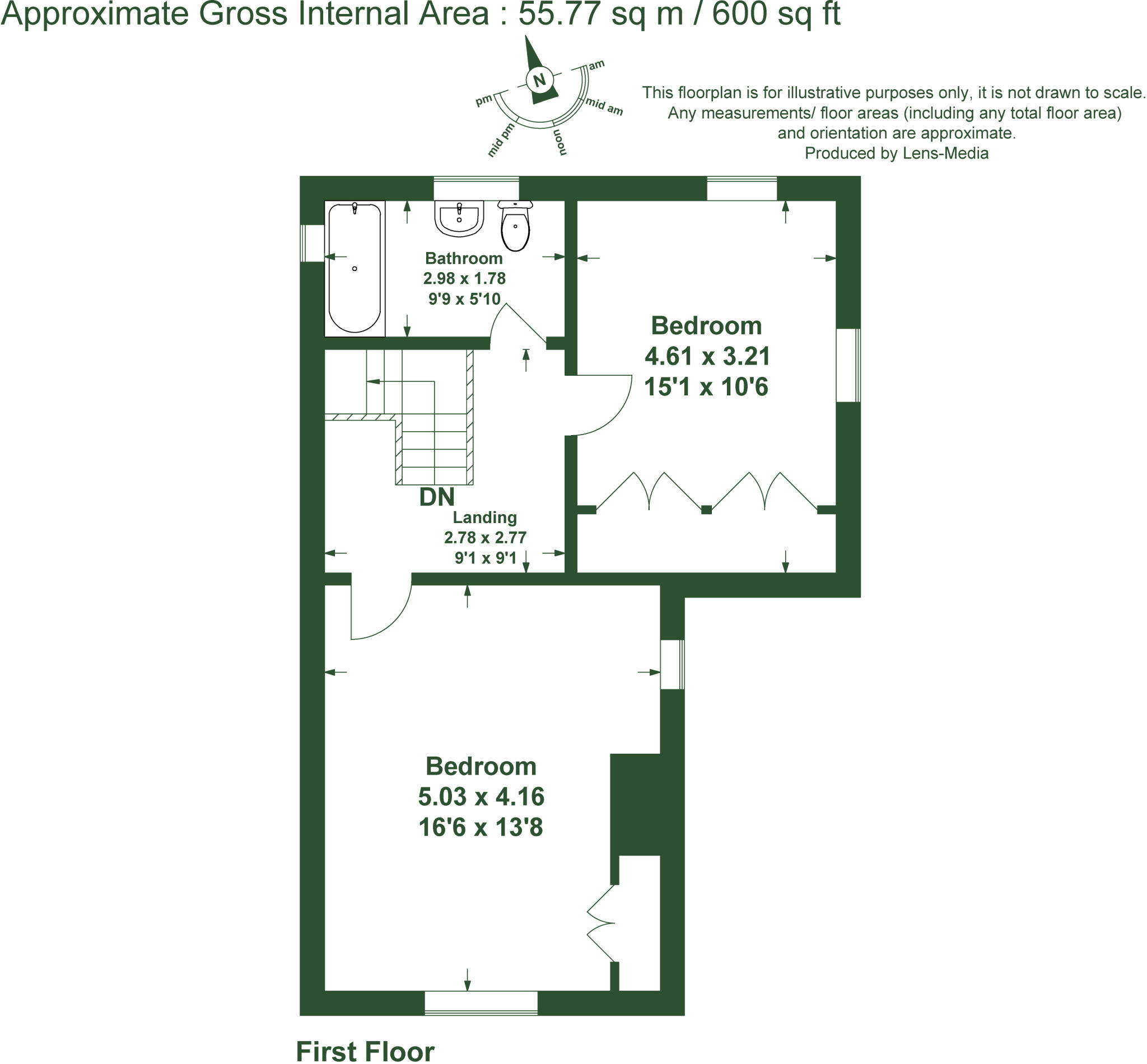 Halliwell Lane, Chorley, Lancashire floorplan