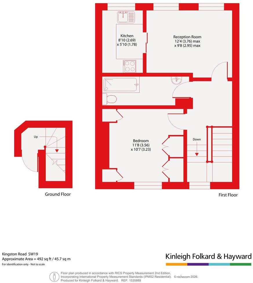 Kingston Road, Wimbledon, London, SW19 floorplan