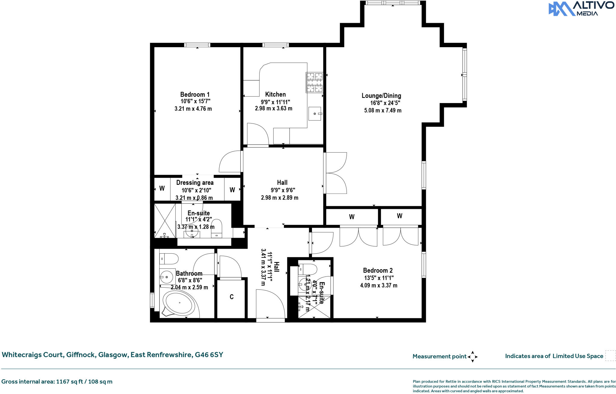 Whitecraigs Court, Giffnock, Glasgow, East Renfrewshire floorplan