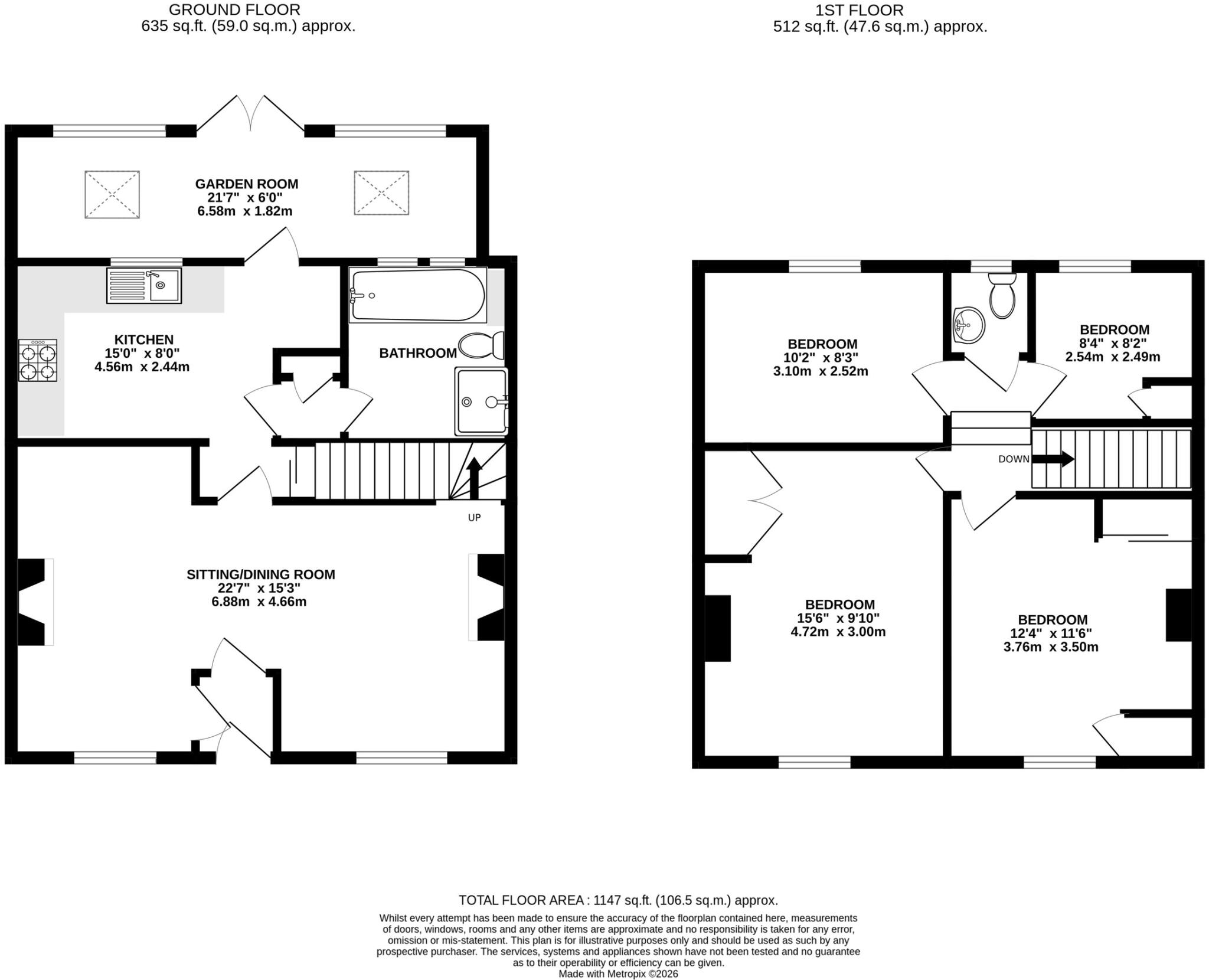 Picts Hill, Langport floorplan