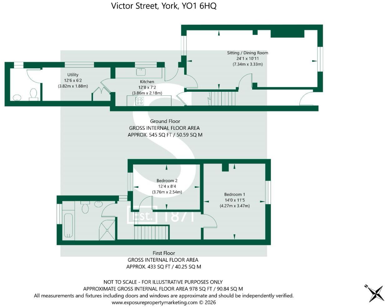 Victor Street, York floorplan