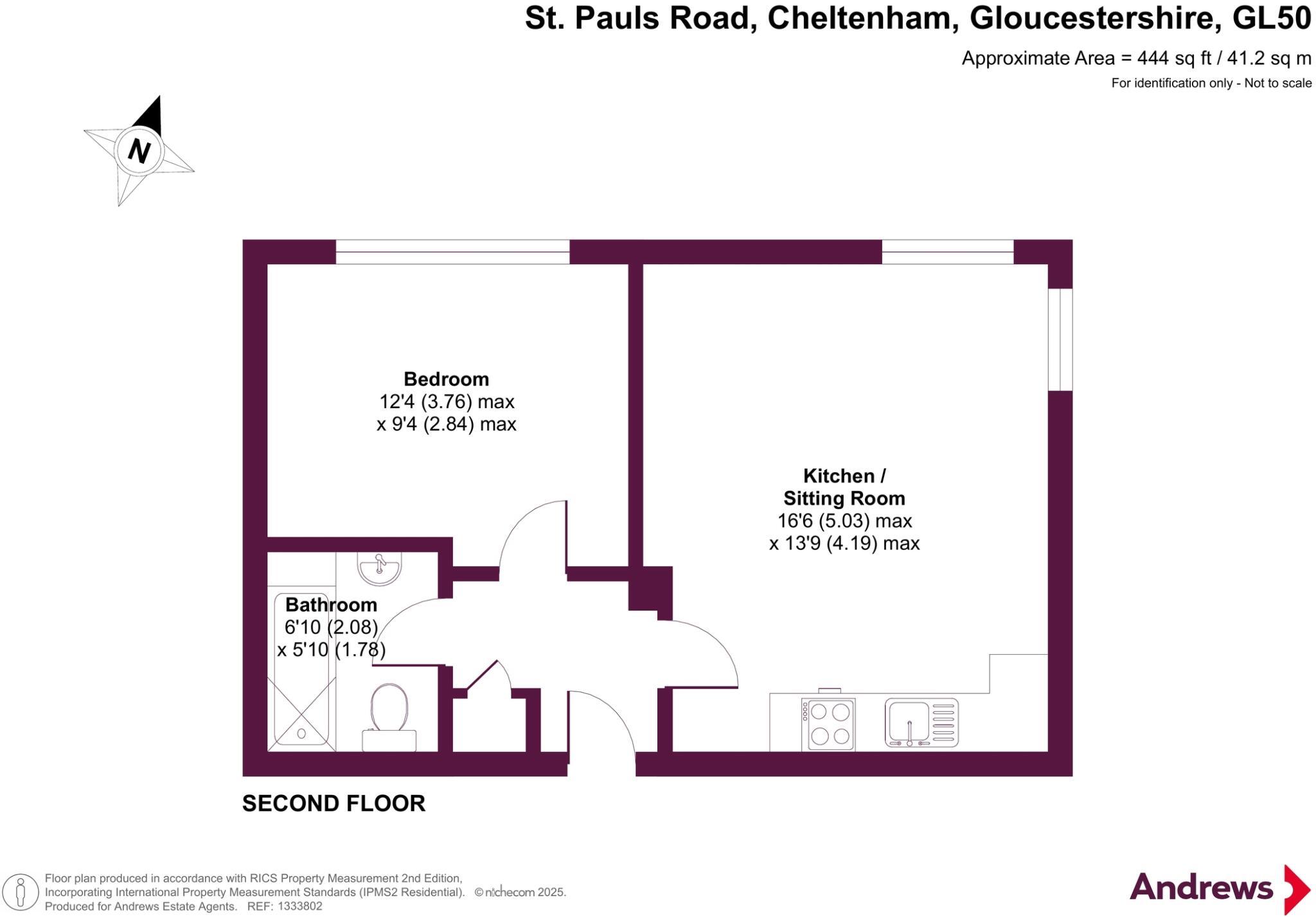 St. Pauls Road, Cheltenham, Gloucestershire, GL50 floorplan
