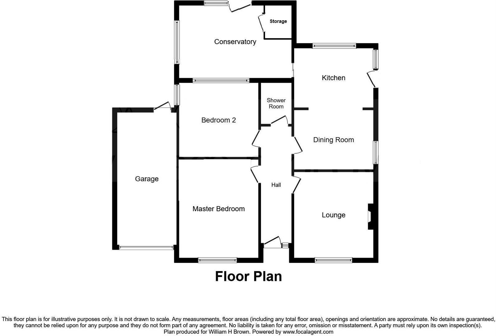 Park Avenue, Spalding floorplan