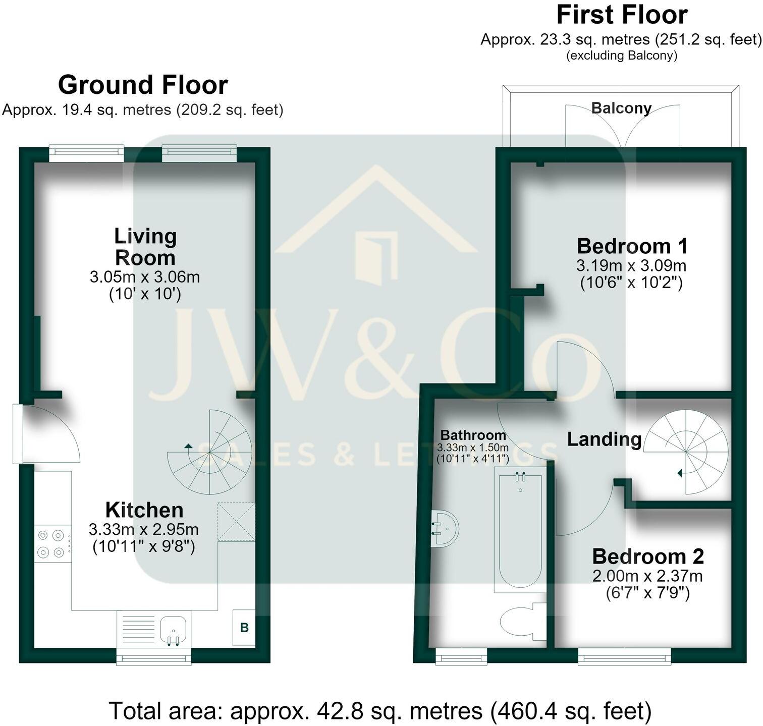 Albert Street, St. Albans, AL1 floorplan