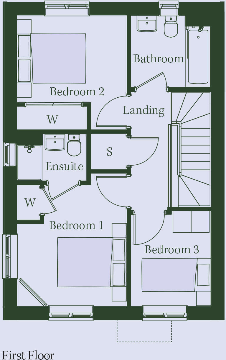 Bergamot Way, St Neots, Cambridgeshire floorplan