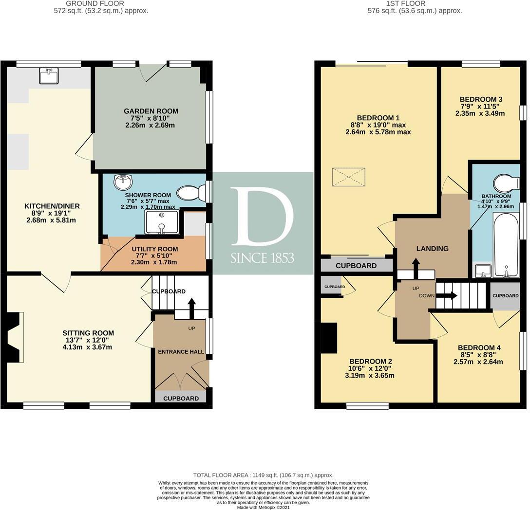 Station Road, Blythburgh floorplan