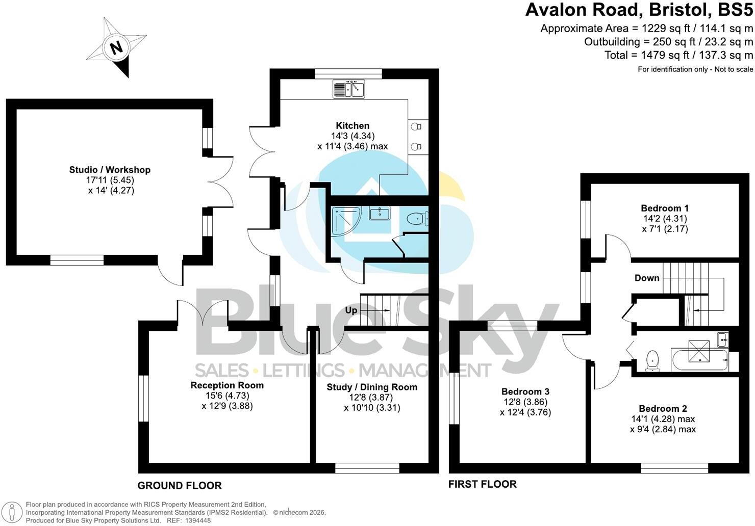 Avalon Road, St George, Bristol floorplan