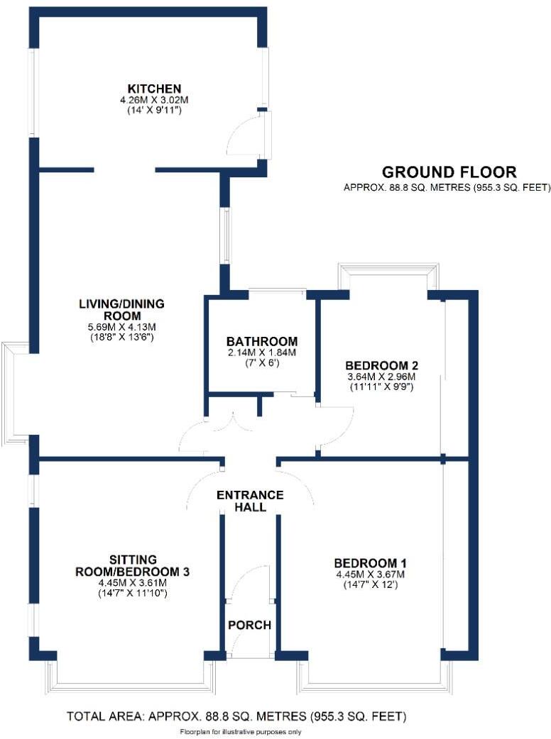Thorley Lane, Timperley floorplan
