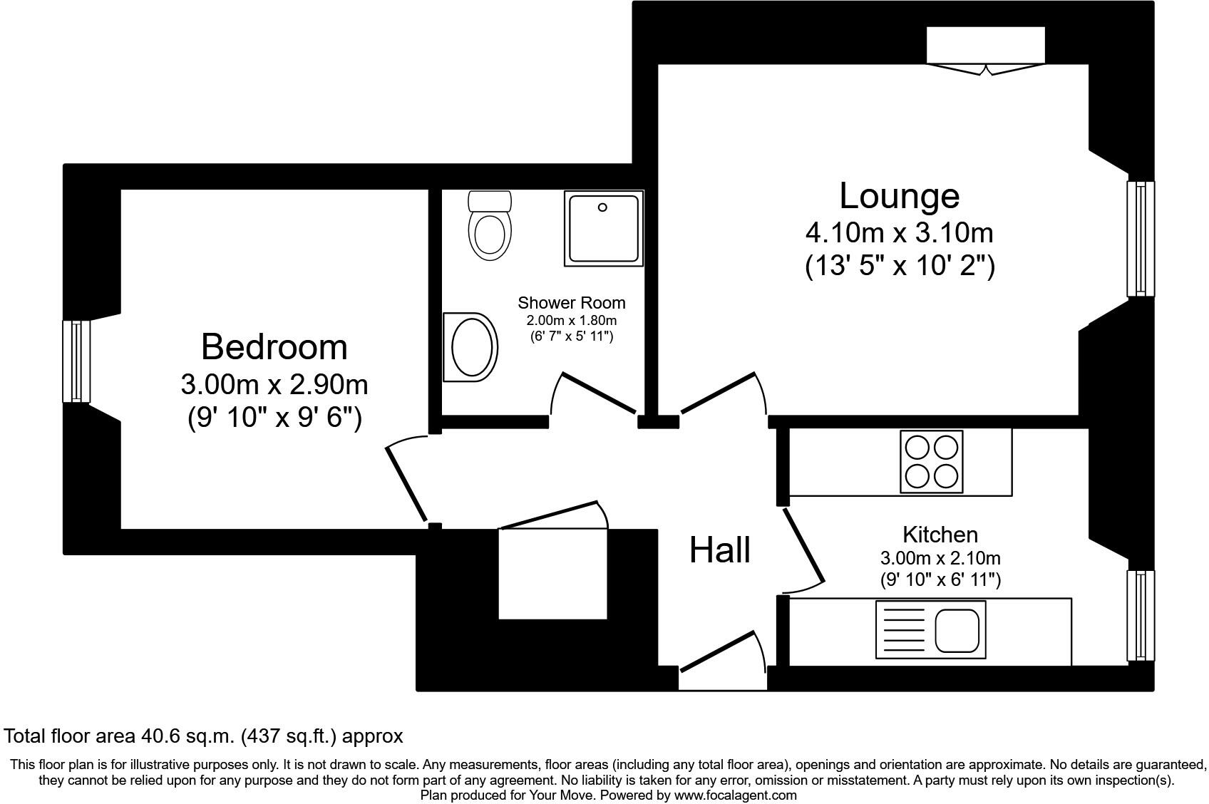 Bright Street, Dundee, Angus, DD2 floorplan