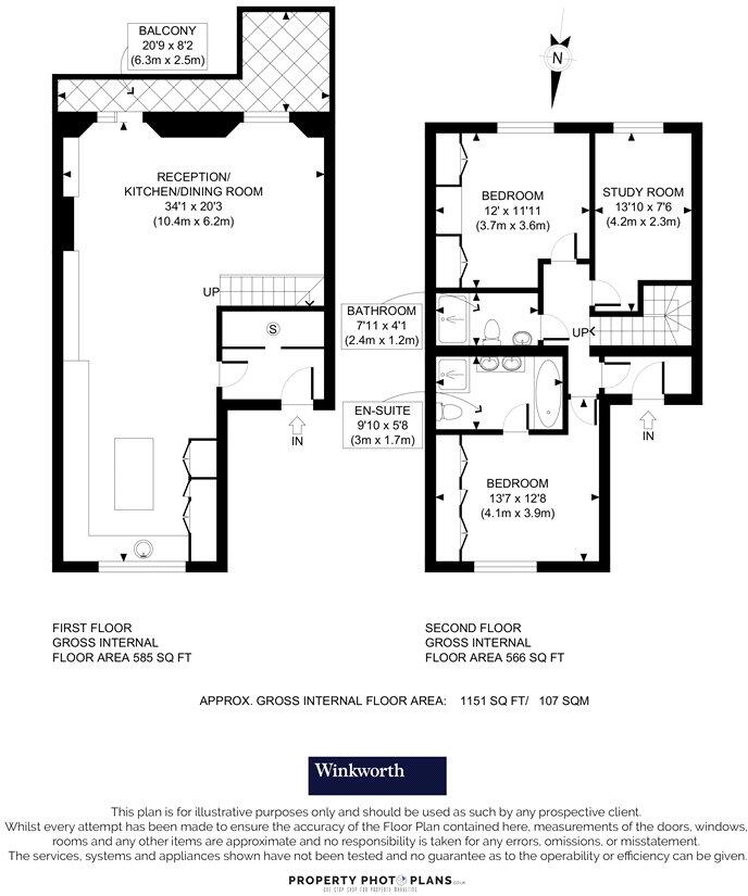 Gloucester Gardens, London, W2 floorplan