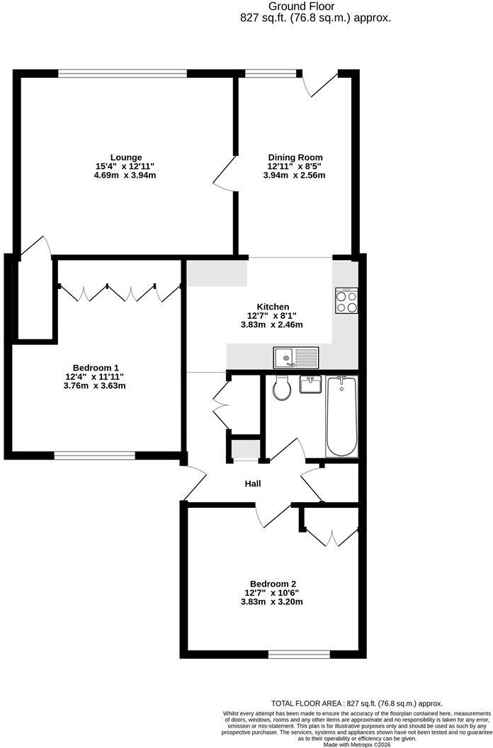 Turners Croft, Heslington, York floorplan
