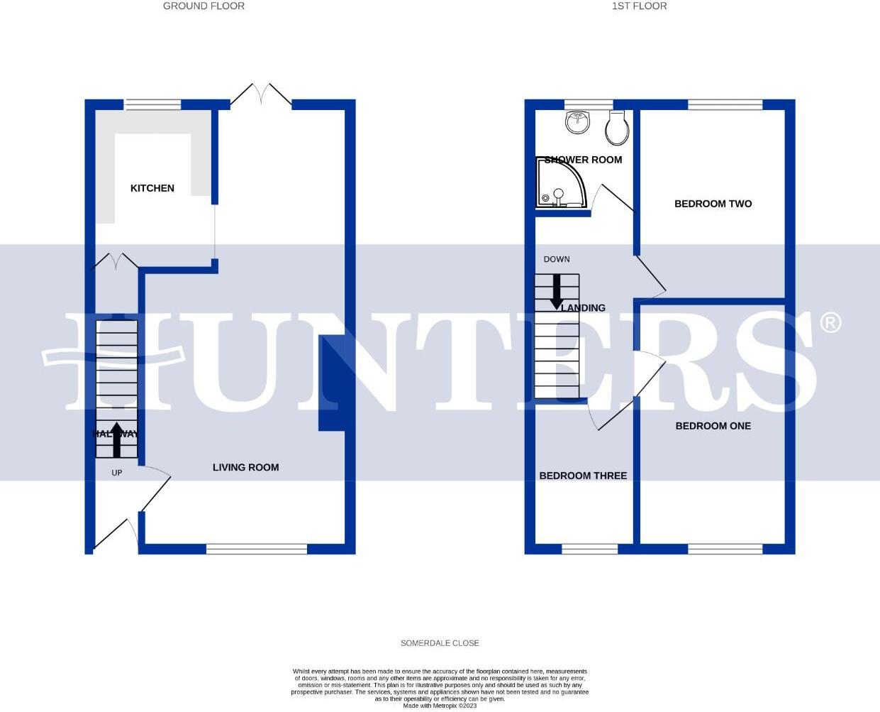 Somerdale Close, Bramley, LS13 4RZ floorplan
