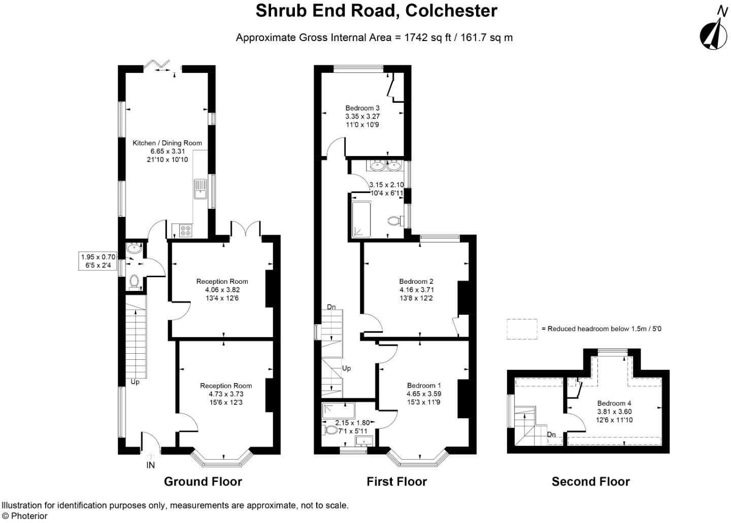 Shrub End Road, Colchester floorplan