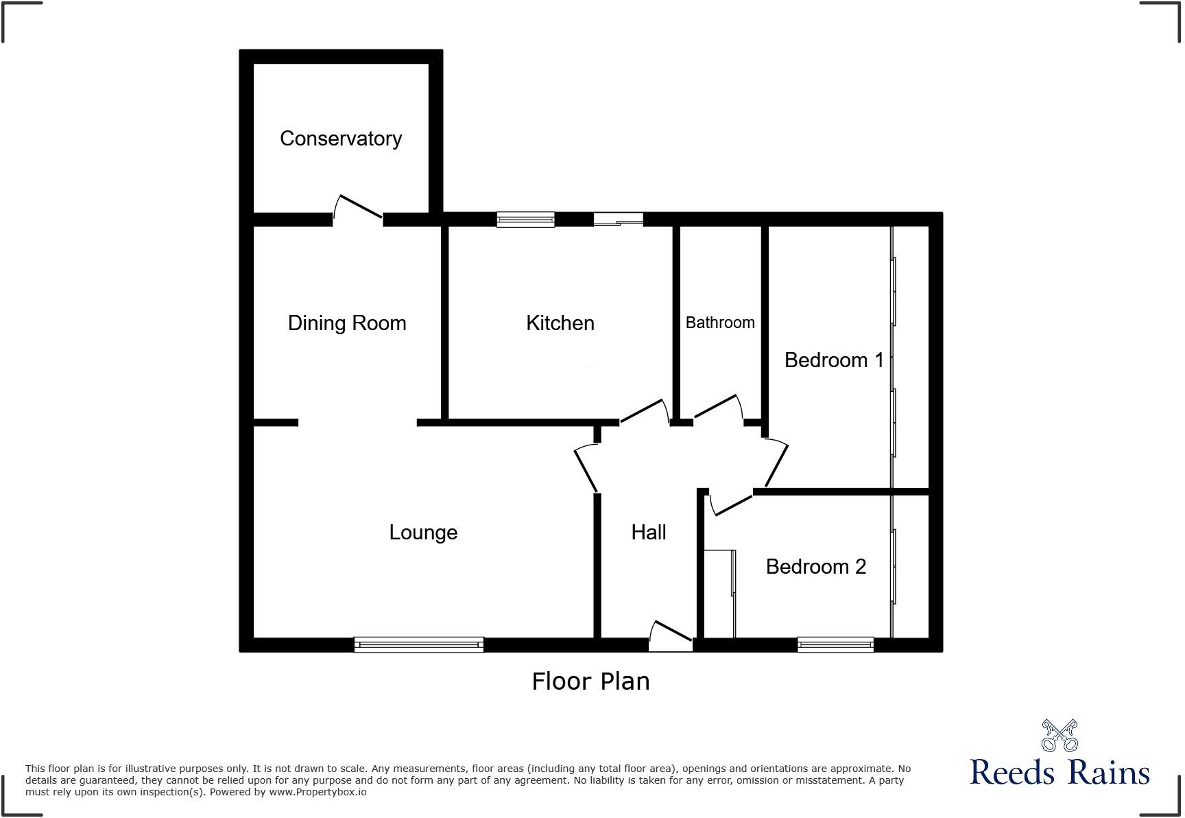 Clough Avenue, Walton-le-Dale, Preston, Lancashire, PR5 floorplan
