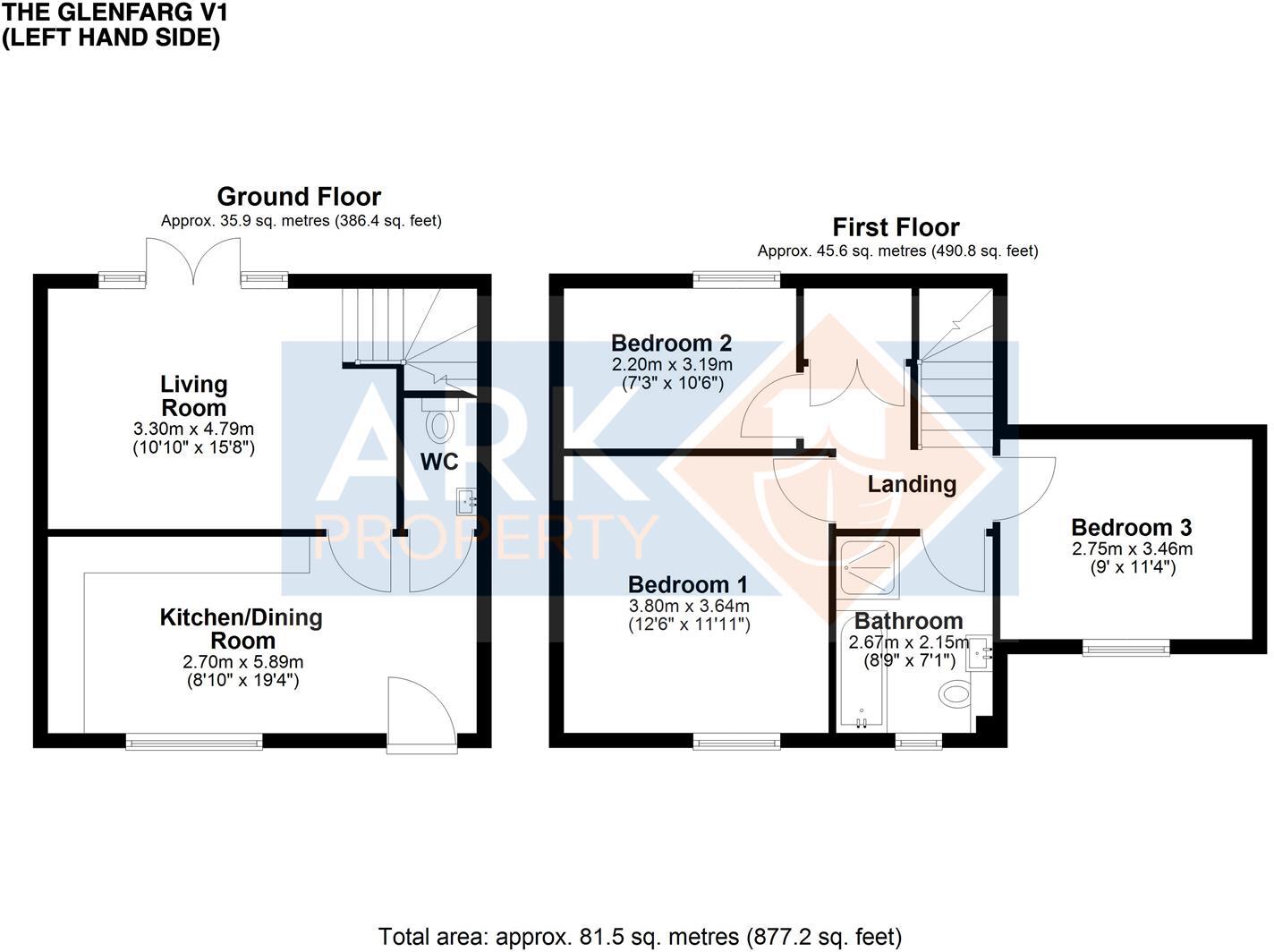 Plot 3, The Glenfarg, Gleneagles Drive, Woodhall Spa floorplan