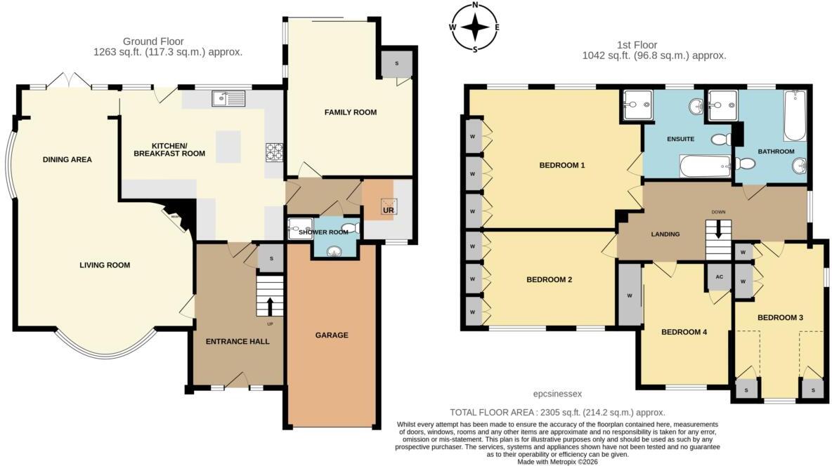 The Fairway, Upminster, Essex floorplan