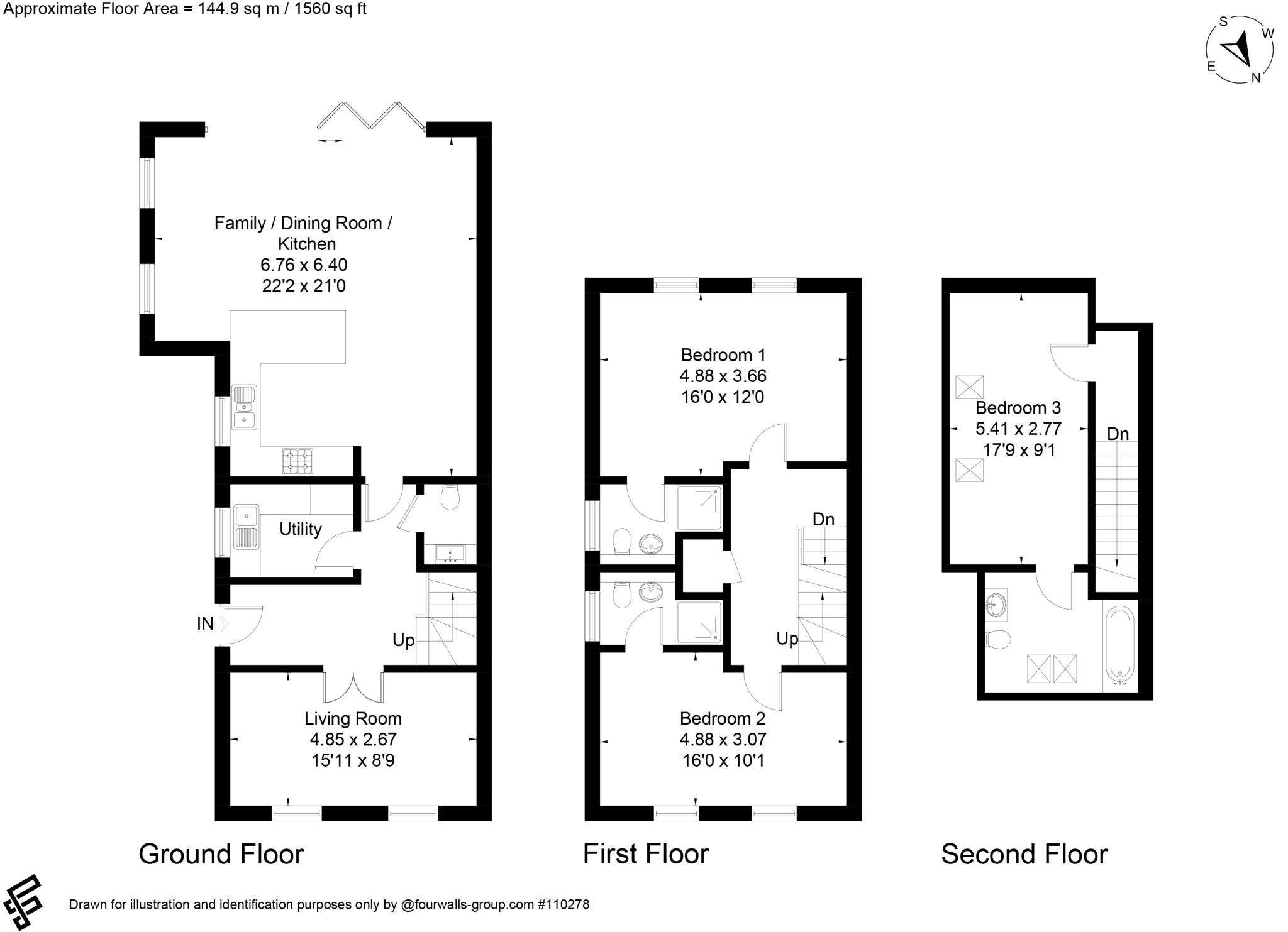 Connaught, Fernhill, Oxshott floorplan