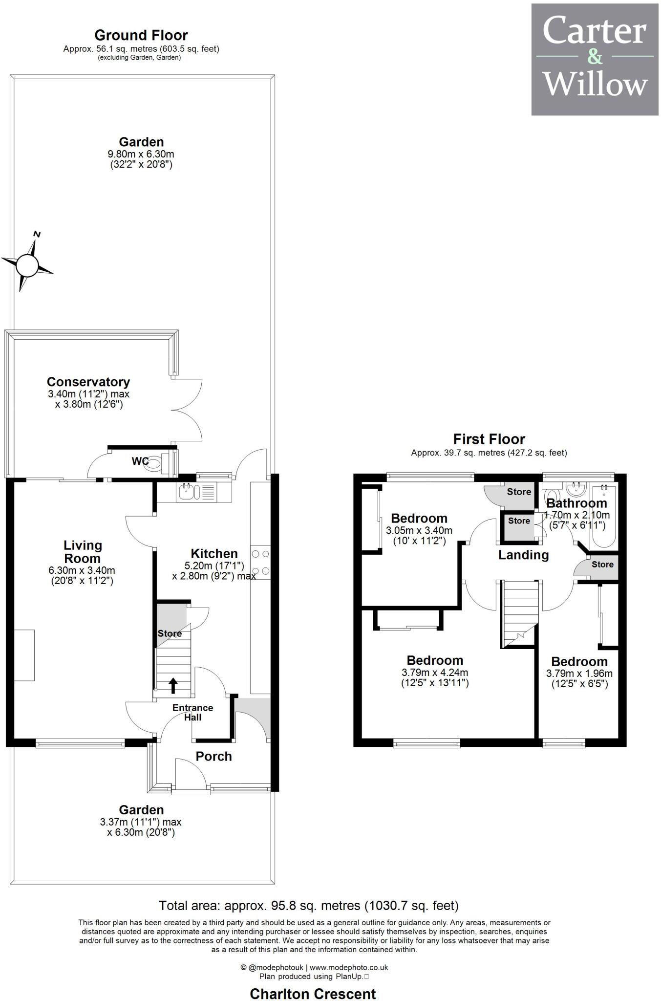 Charlton Crescent, Barking floorplan
