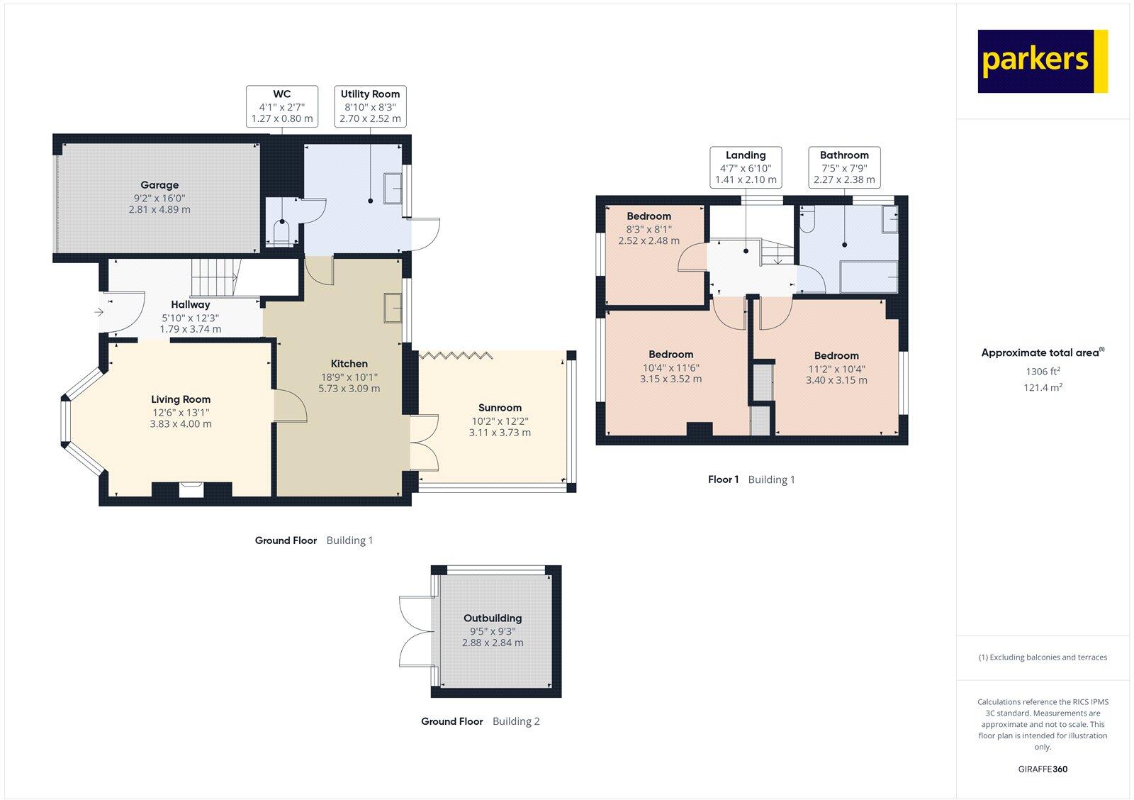 Garston Crescent, Calcot, Reading, Berkshire, RG31 floorplan