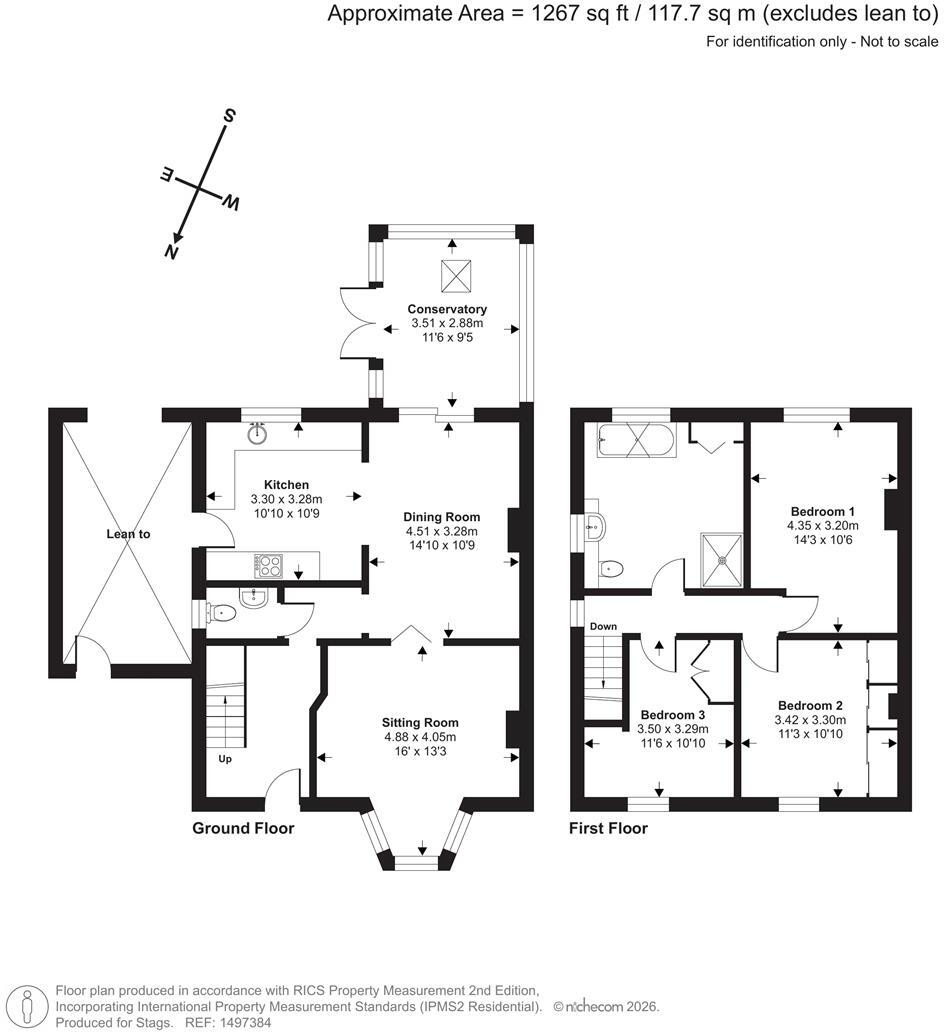 53, Norfolk Road, Weymouth floorplan