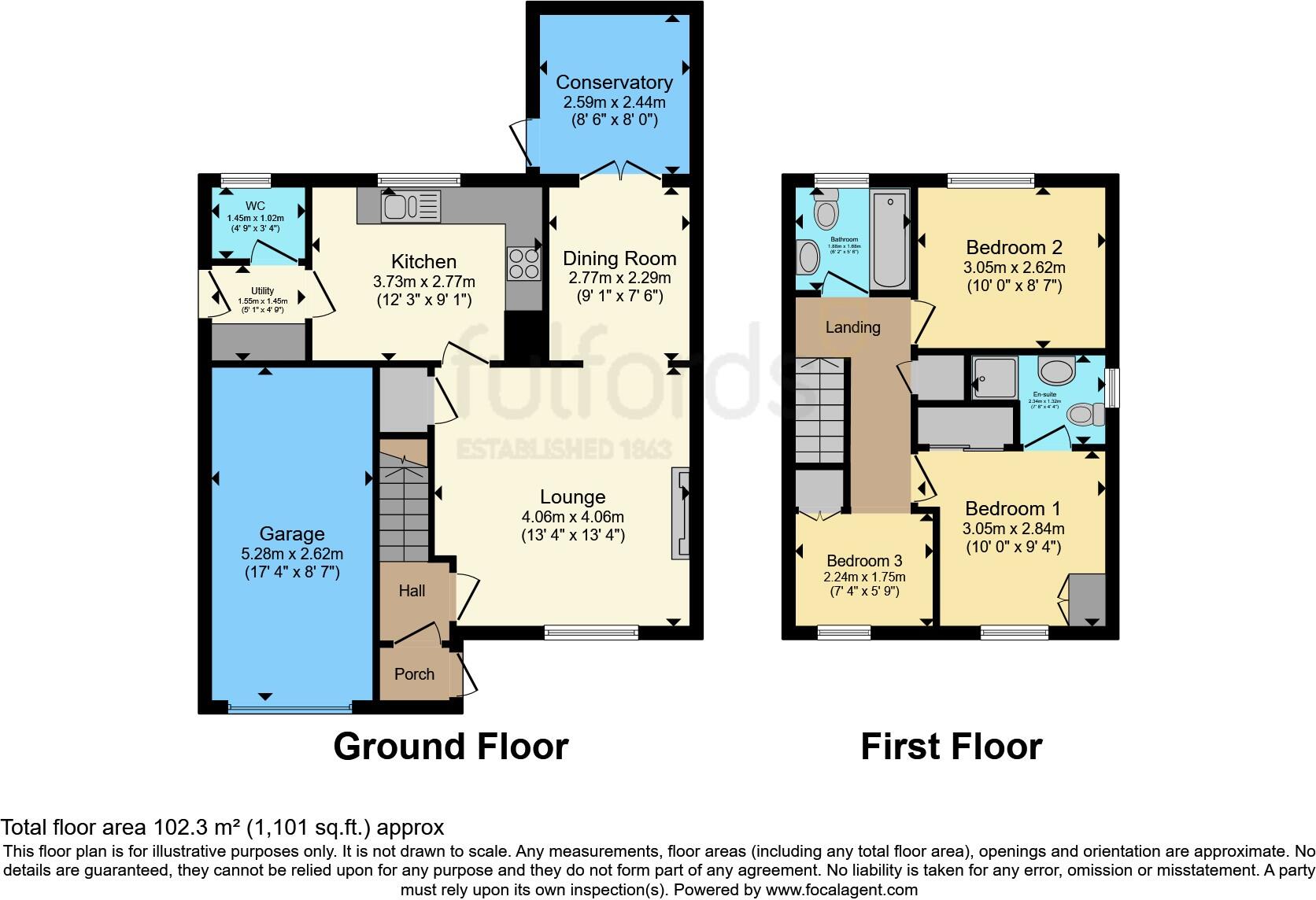 Guinevere Way, Exeter, Devon, EX4 floorplan