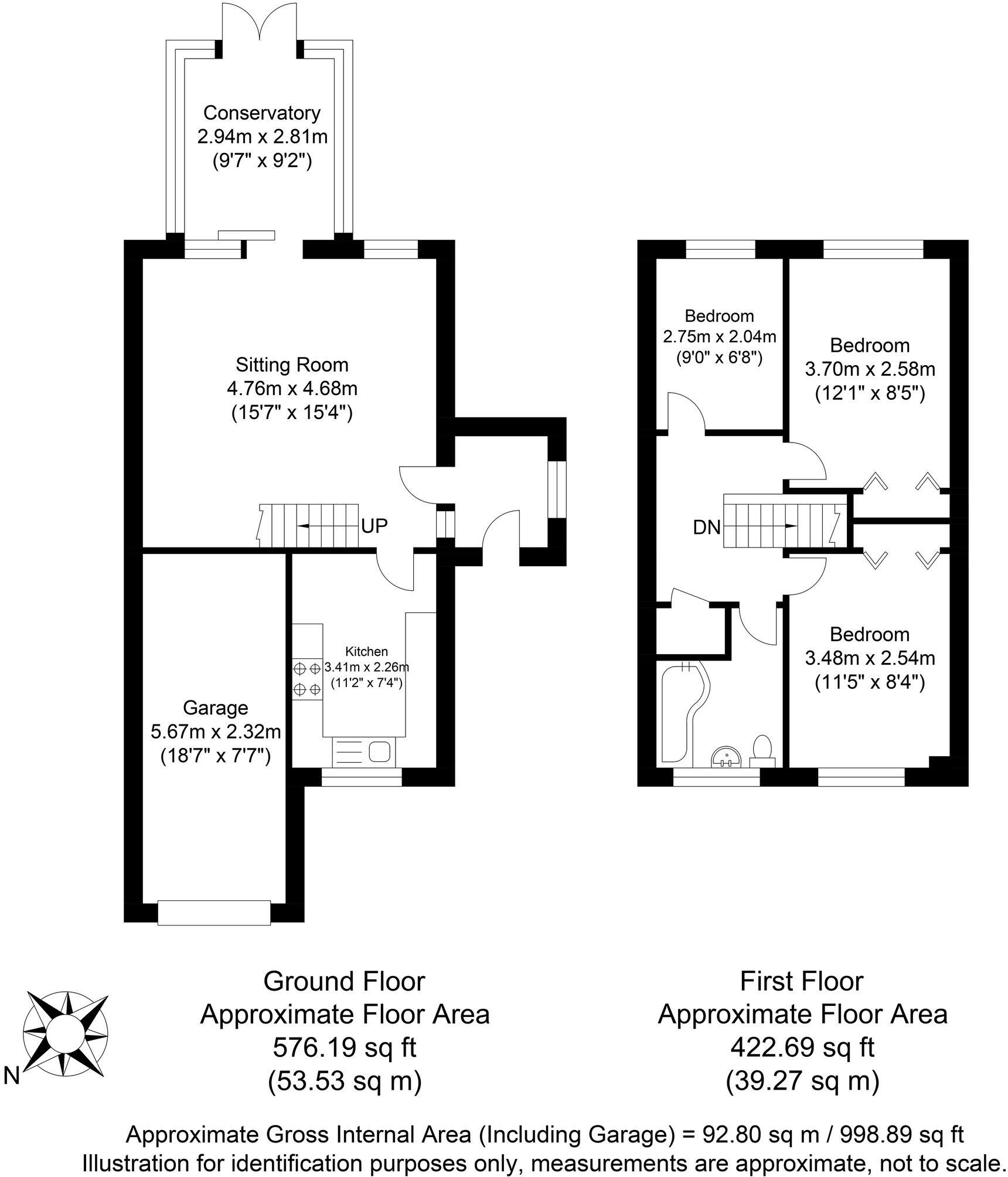 Cranmer Close, Lewes, BN7 floorplan