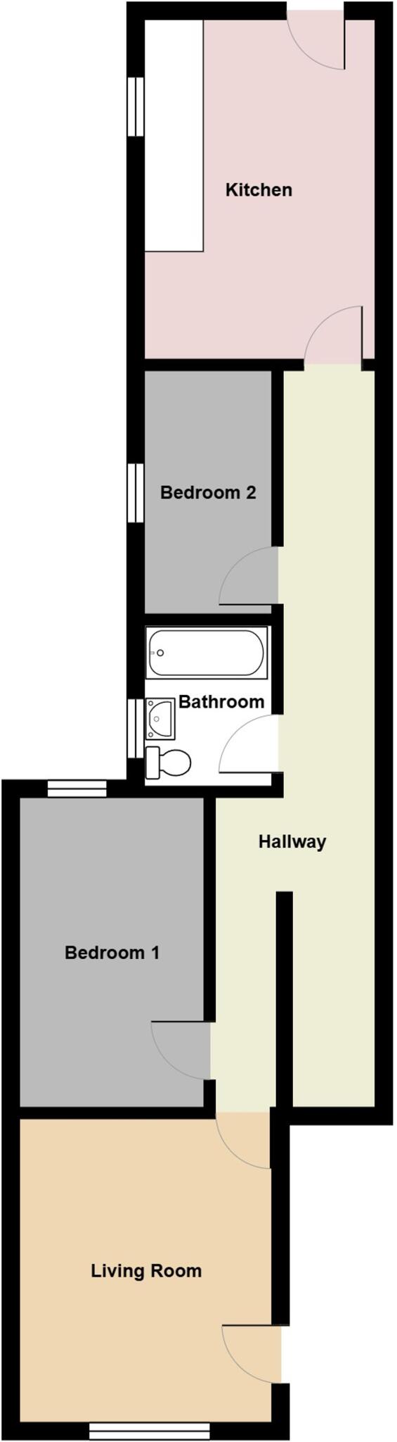 Grafton Street, Grimsby, DN32 floorplan