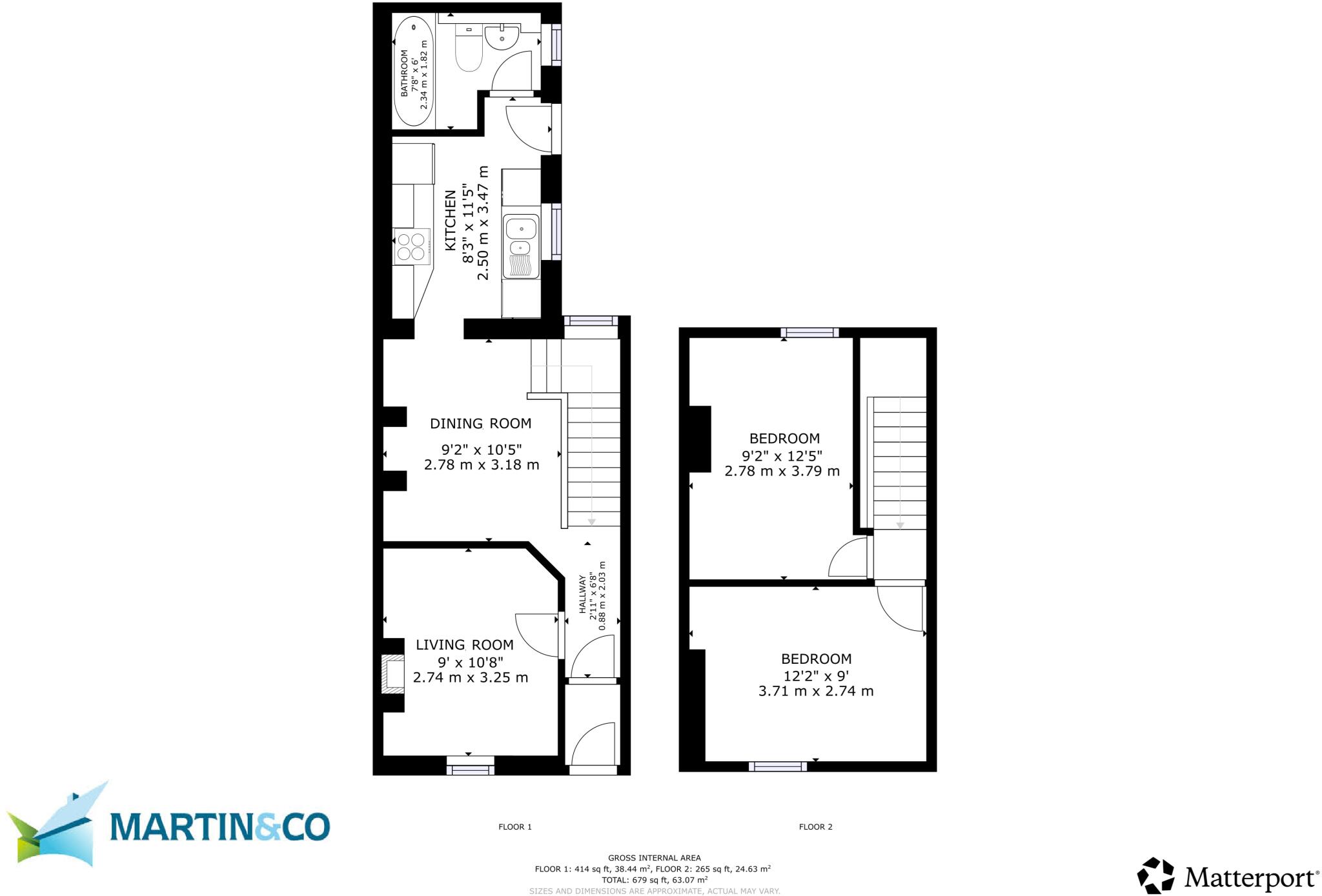 Brunswick Street, Cheltenham floorplan