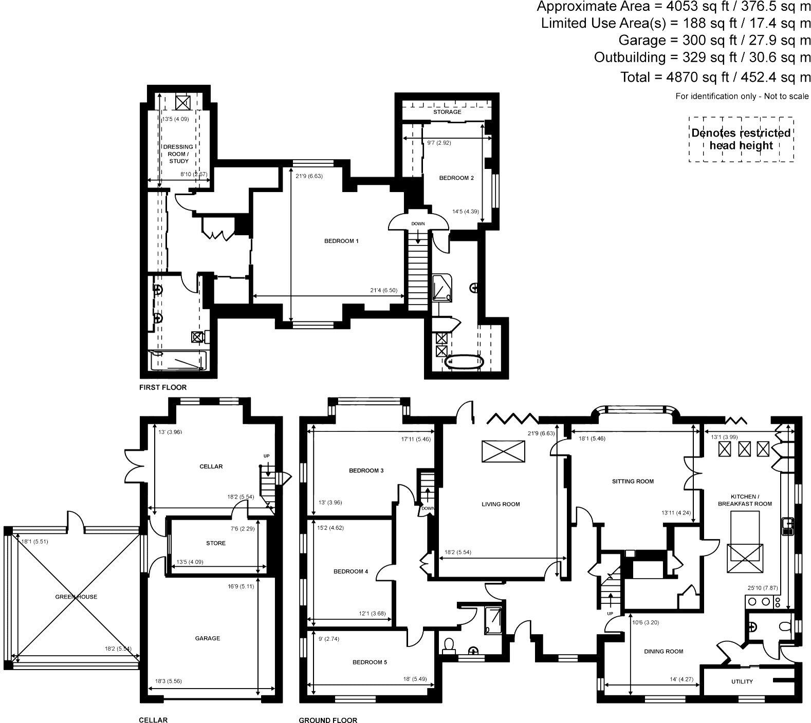 Wych Hill Lane, Woking, Surrey, GU22 floorplan