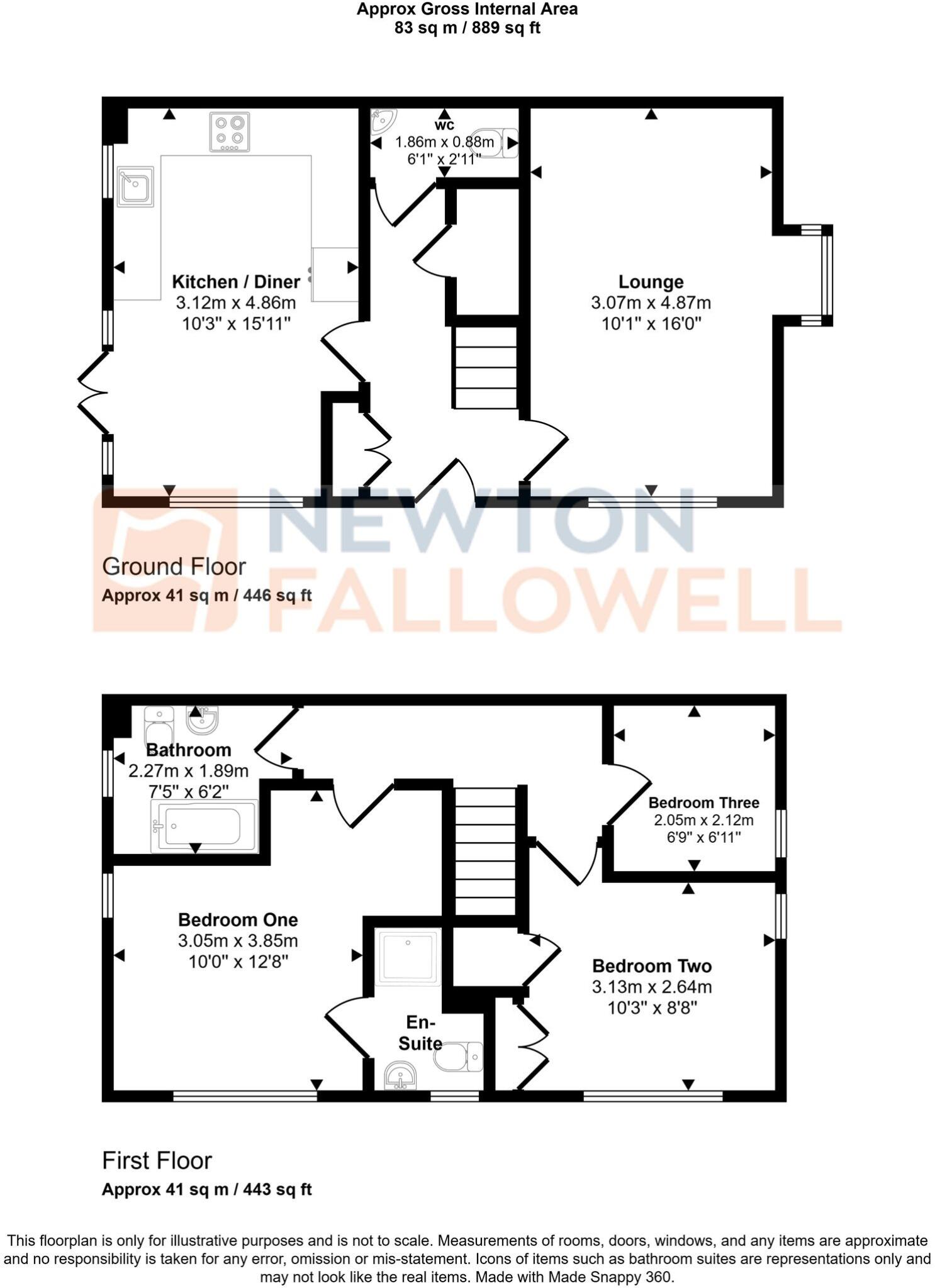 Simkin Close, Telford, TF3 floorplan