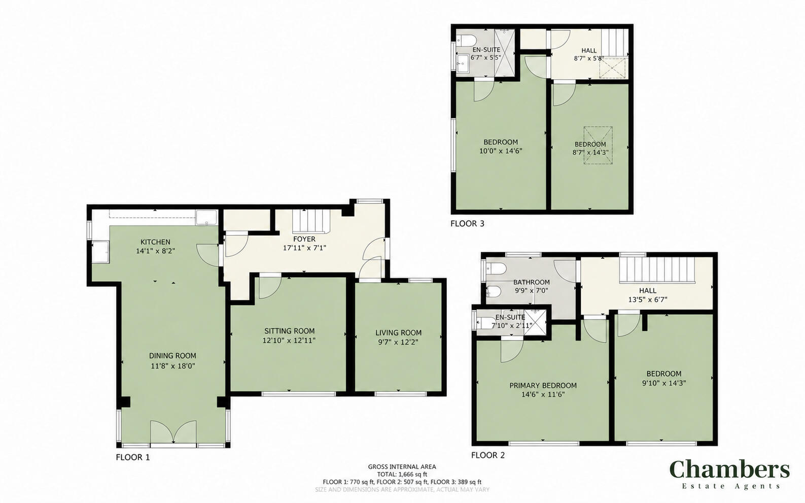 Brook Road, Whitchurch, Cardiff, South Glamorgan, CF14 floorplan