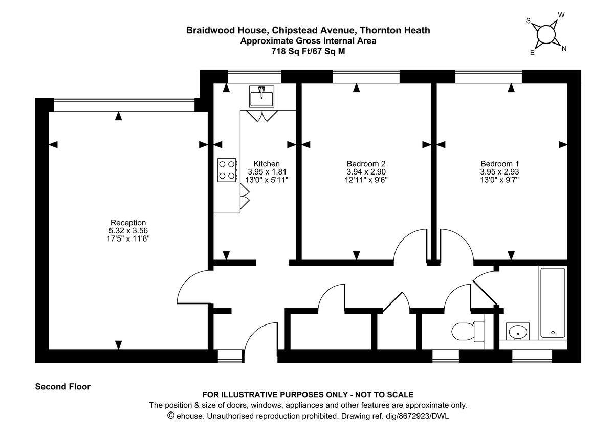 Chipstead Avenue, THORNTON HEATH floorplan